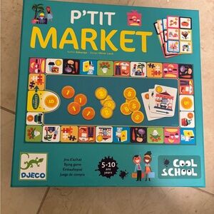 P'tit Market and Bus Stop Board Game - Djeco and Orchard games. Free dragon game